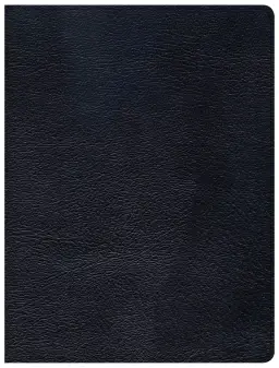 CSB Tony Evans Study Bible, Black Genuine Leather, Indexed