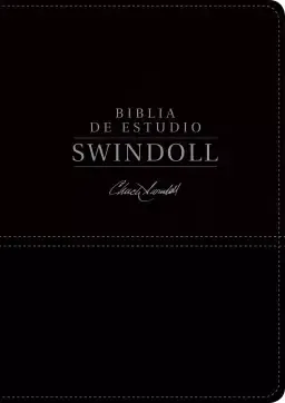 Biblia de estudio Swindoll NTV (SentiPiel, Negro)