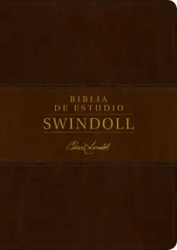 Biblia de estudio Swindoll NTV (SentiPiel, Café/Café claro)