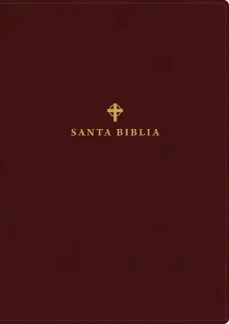 Santa Biblia NTV, Edición de referencia ultrafina, letra grande (SentiPiel, Café oscuro , Letra Roja)