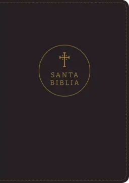 Santa Biblia RVR60, Edición de referencia ultrafina, letra grande (SentiPiel, Negro, Letra Roja)