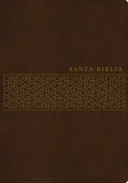 Santa Biblia NTV, Edición manual, letra gigante (SentiPiel, Café, Letra Roja)