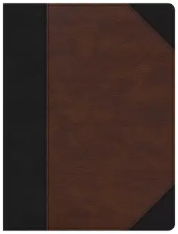 CSB Tony Evans Study Bible, Black/Brown, Imitation Leather, Maps, Ribbon Marker, Presentation Page, Study Notes,Maps