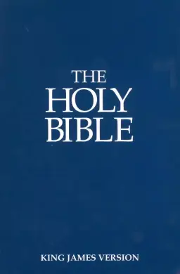 KJV Economy Bible, Blue, Paperback