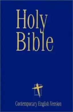 CEV Easy Reading Bible Blue Hardback