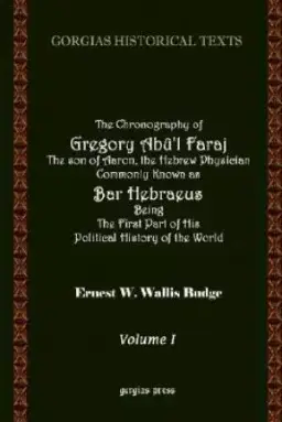 Chronography Of Bar Hebraeus (vol 1)