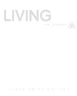 Covenant Bible Study: Living Participant Guide Large Print