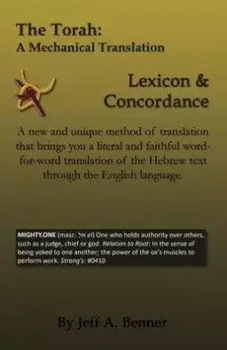 The Torah: A Mechanical Translation - Lexicon and Concordance