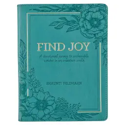 Gift Book Find Joy Faux Leather