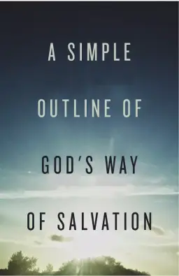 25 x Simple Outline Of God's Way Of Salvation Tracts