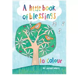 Little book of blessings to colour