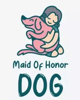 Maid Of Honor Dog: Best Man Furry Friend Wedding Dog Dog of Honor Country Rustic Ring Bearer Dressed To The Ca-nines I Do