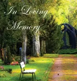 In Loving Memory Funeral Guest Book, Celebration of Life, Wake, Loss, Memorial Service, Condolence Book, Church, Funeral Home, Thoughts and In Memory