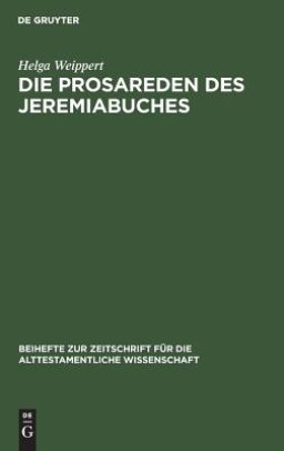 Prosareden Des Jeremiabuches