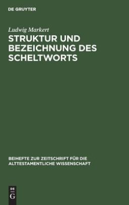 Struktur Und Bezeichnung Des Scheltworts