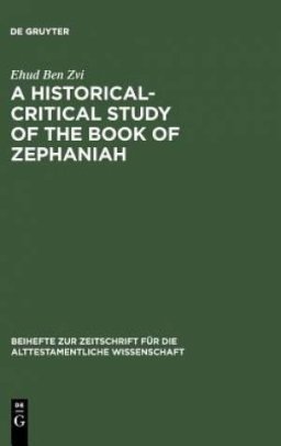 Historical-Critical Study of the Book of Zephaniah