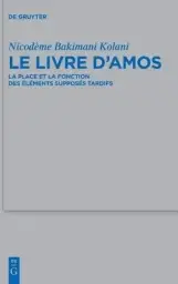 Le Livre D'amos