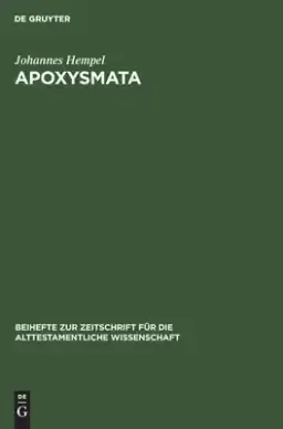 Apoxysmata