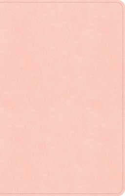 CSB Thinline Bible, Blush Pink SuedeSoft LeatherTouch