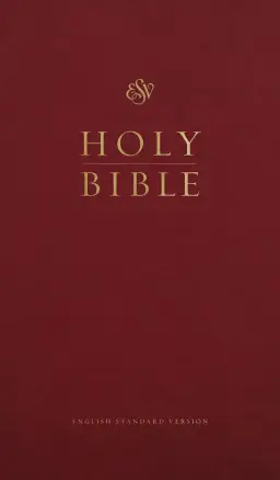 ESV Church Bible, Large Print (Hardcover, Burgundy)