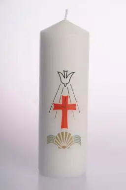 6" x 2" Baptismal Candle (Each)