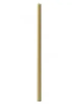 36" x 2 1/4" Church Candle with Beeswax Paschal Candle - Single