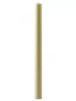 30" x 2 3/4" Candles with Beeswax Paschal Candle - Single