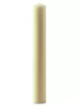 18" x 3" Church Candle with Beeswax / Paschal Candle - Single