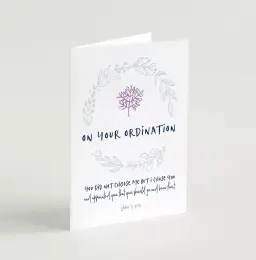 On Your Ordination Greeting Card