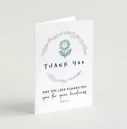 Thank You Greeting Card