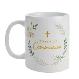 Faith & Hope White Mug - First Communion