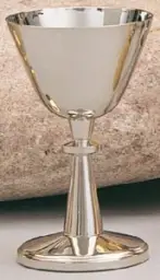 Silver Finish Chalice (128mm x 77mm)