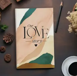 Notebook-Our Love Story (5.25 x 8.5 x .75)