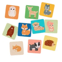 Woodland Animal Memory Game (FSC®)