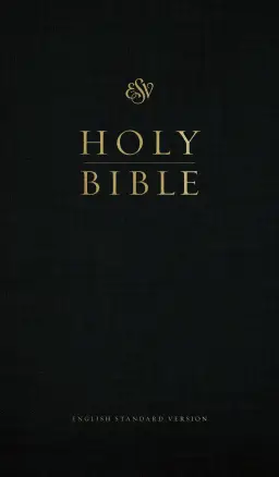 ESV Church Bible, Large Print (Hardcover, Black)