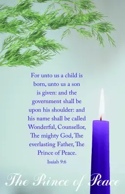 Advent Bulletin: The Prince of Peace (Package of 100)