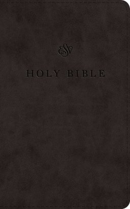 ESV Premium Church Bible, Large Print (TruTone, Black)