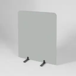 90 x 100cm Light Grey Curve Screen with Black Frame (BusyScreen)