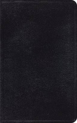 ESV Thinline Bible, Red Letter (Genuine Leather, Black)