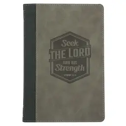 Journal Classic Gray Seek the Lord 1 Chron. 6:11