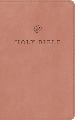 ESV Premium Church Bible, Large Print (TruTone, Blush Rose)