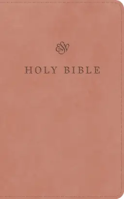 ESV Premium Church Bible, Large Print (TruTone, Blush Rose)