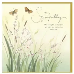 Sympathy Pastures Single Card