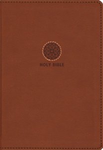 NRSVue, Holy Bible with Apocrypha, Compact, Leathersoft, Brown, Comfort Print