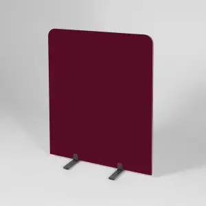 90 x 100cm Dark Wine Curve Screen with Black Frame (BusyScreen)