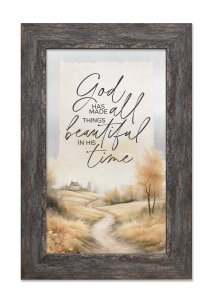 Plaque-Metalscapes-God Has Made (8" x 12")