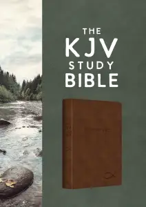 KJV Study Bible [Chesnut Brown Fish]