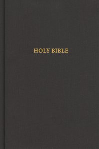 CSB Grace Bible, Charcoal Cloth Over Board