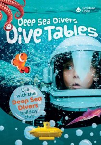 10 x Deep Sea Divers Dive Tables (For 5-8s)