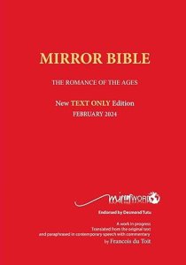 Text Only Mirror Bible - Paperback 2024 Edition